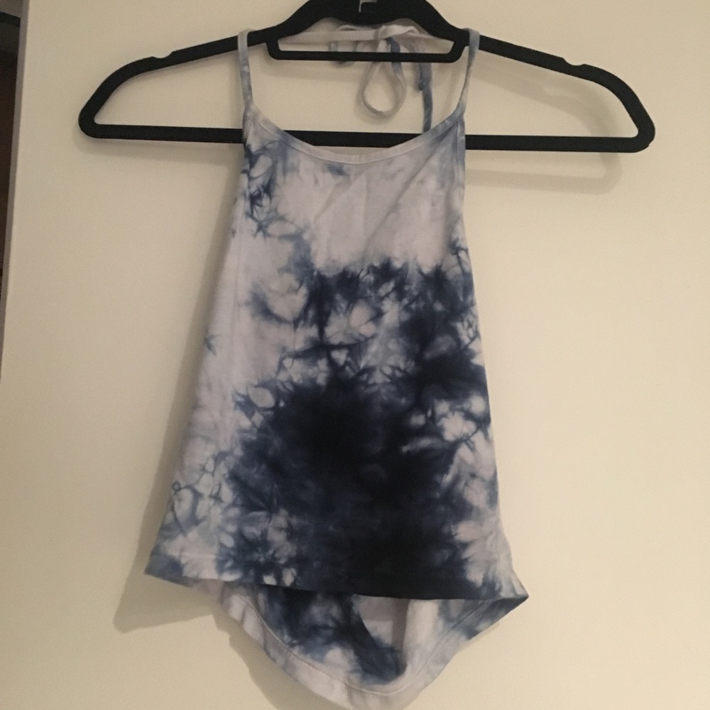 Tie dye halter top